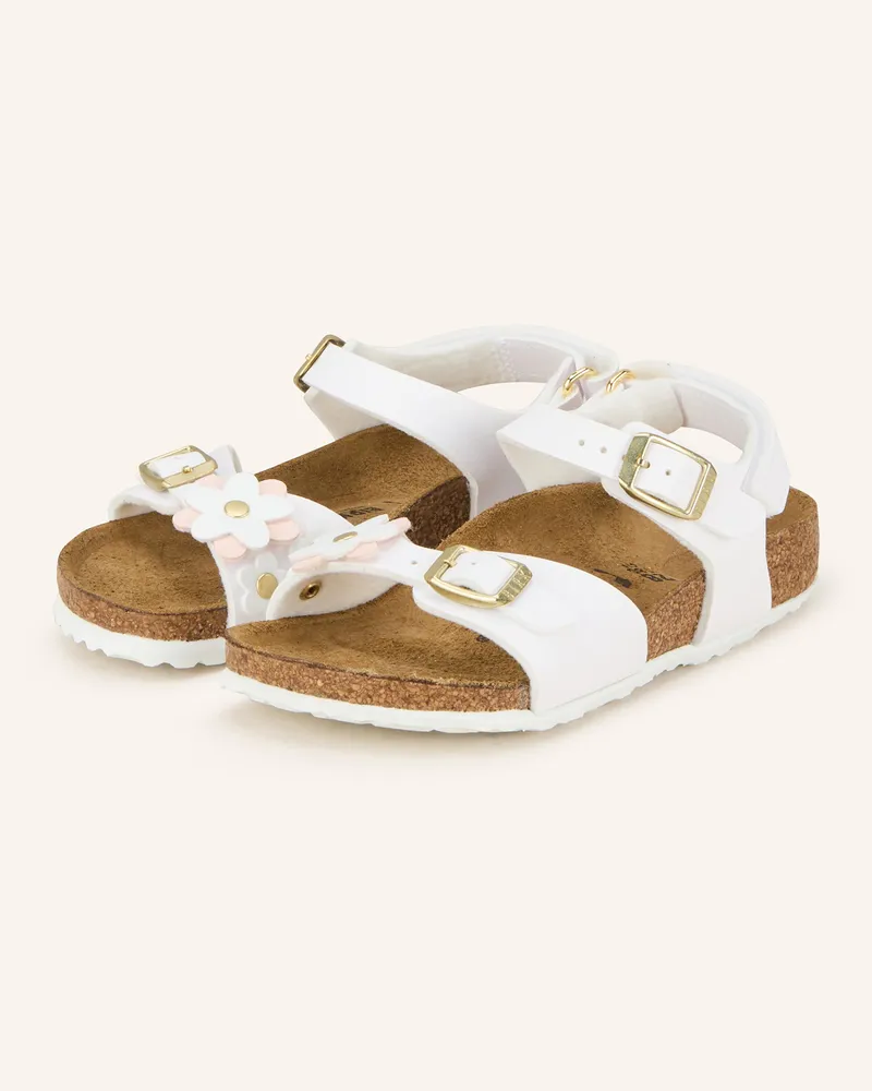 Birkenstock Sandalen Rio weiss Weiss