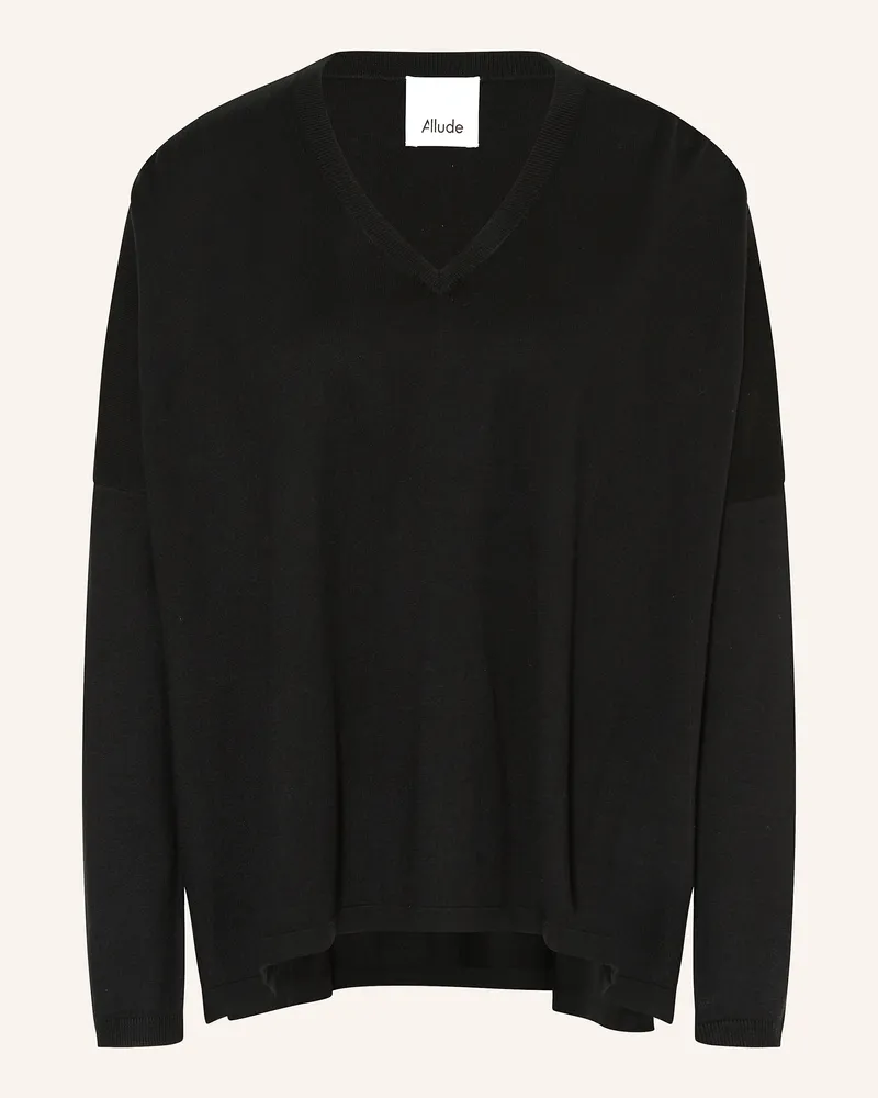ALLUDE Pullover Schwarz