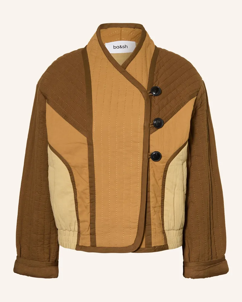 ba&sh Jacke Cisca braun Camel