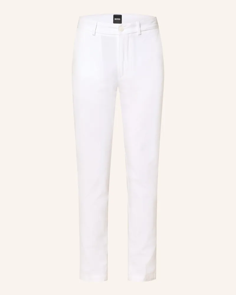 HUGO BOSS Chino Kaiton Slim Fit weiss Weiss