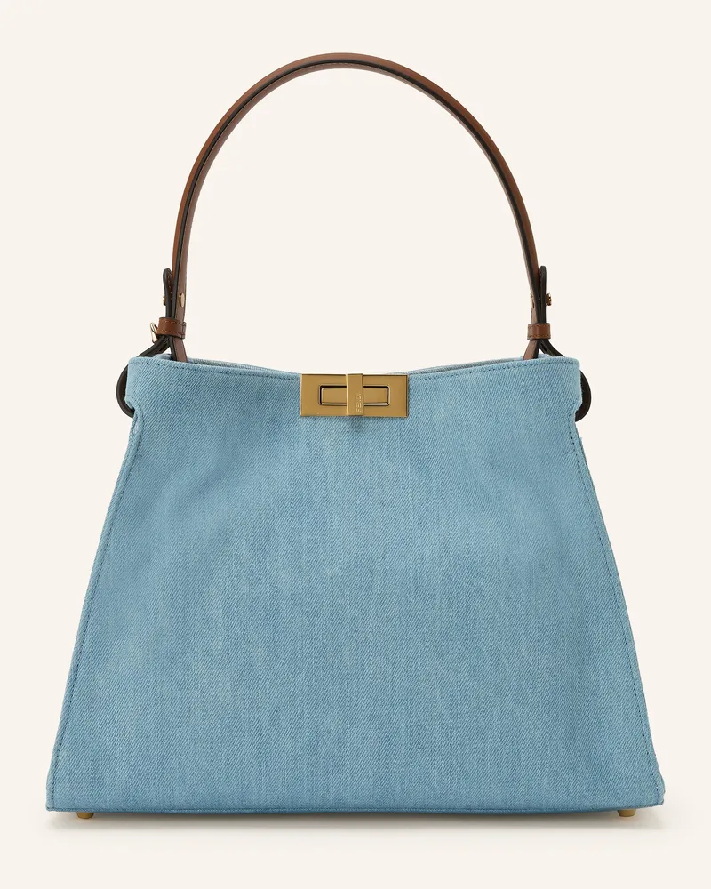 Fendi Handtasche Way Medium blau Hellblau