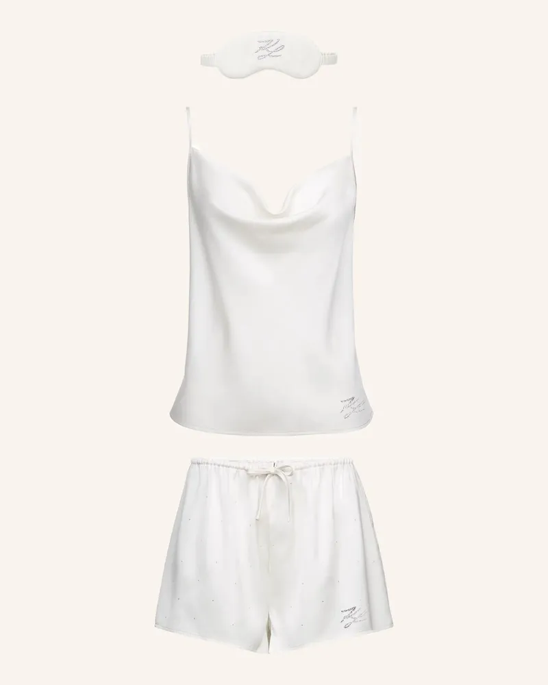 Karl Lagerfeld Nachtwäsche weiss Beige