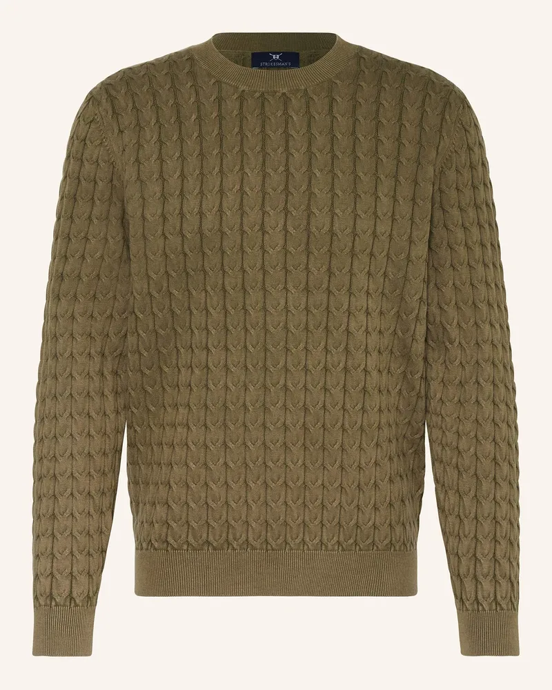 Strokesman's Pullover gruen Oliv