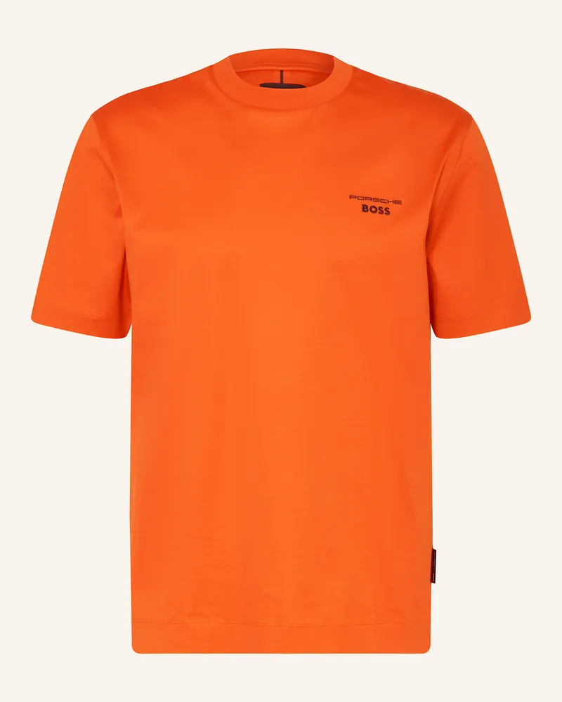 HUGO BOSS T-Shirt THOMPSON Dunkelorange