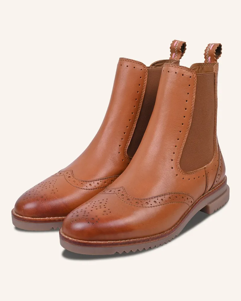 CRICKIT Chelsea-Boots Udine braun Cognac
