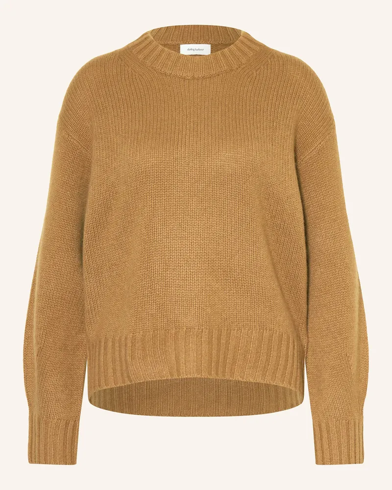 Darling Harbour Cashmere-Pullover braun Caramel