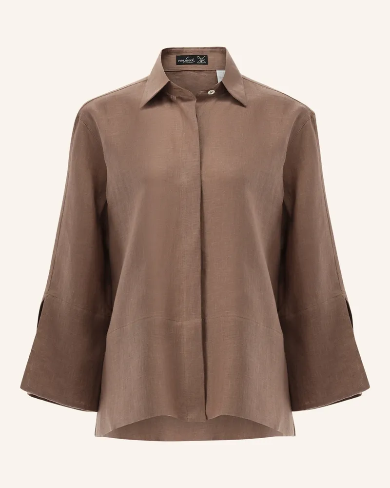 van Laack Bluse Modern Fit Beige