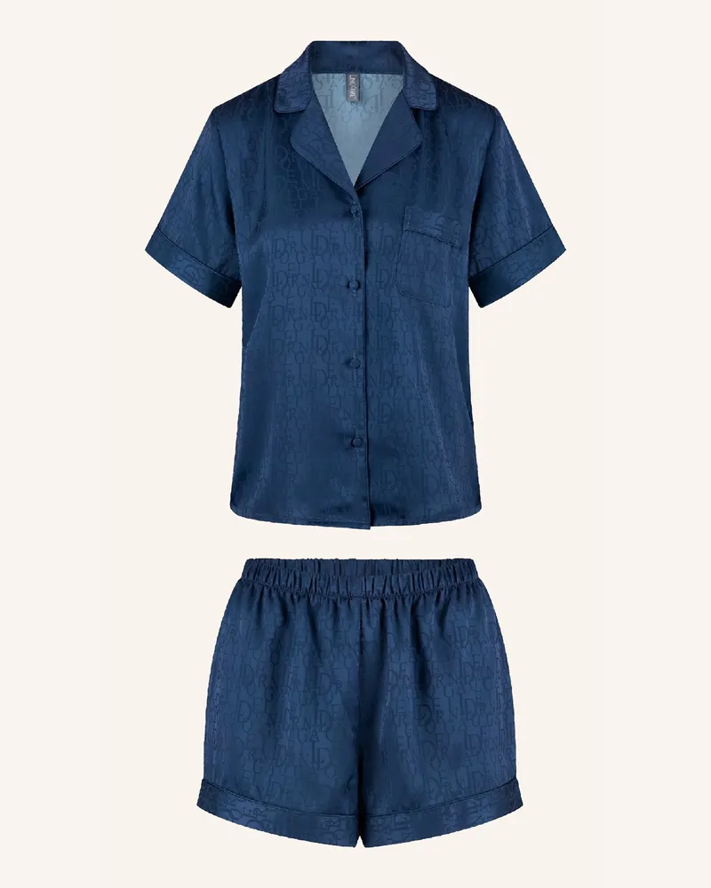 LingaDore set Pyjama Dunkelblau