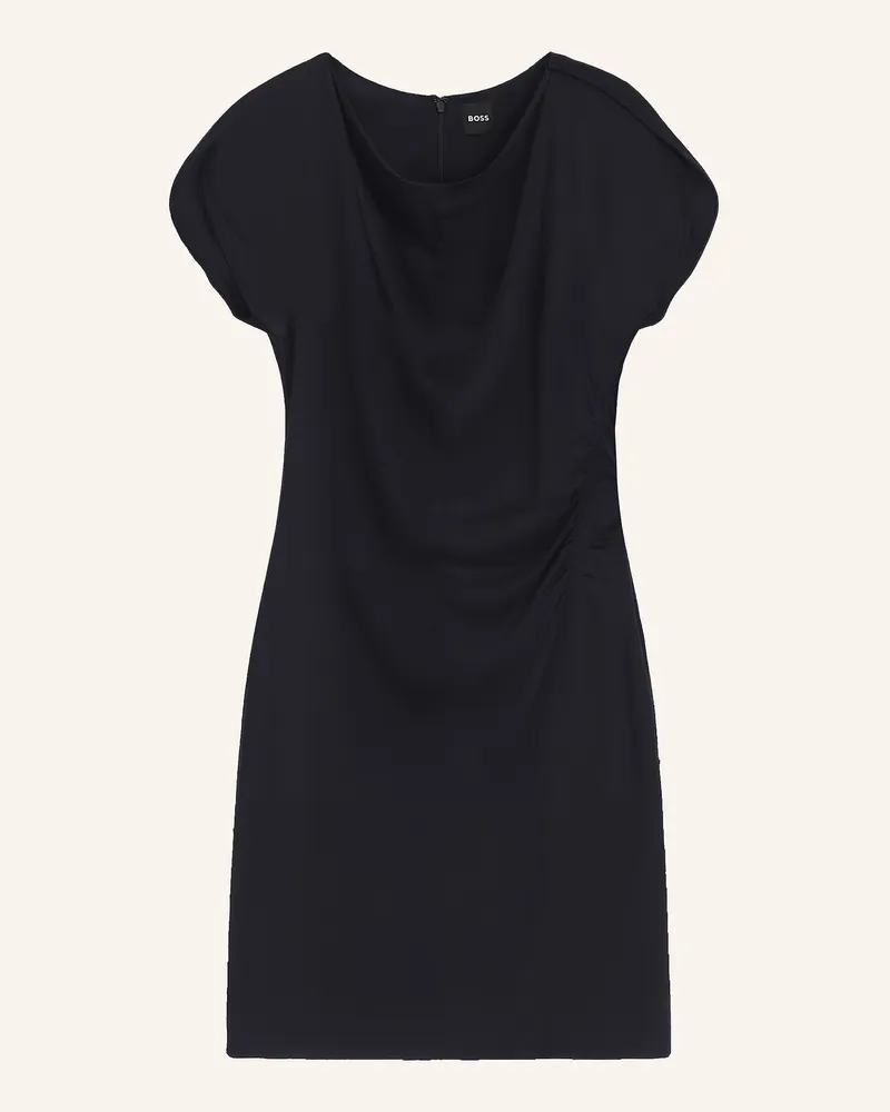 HUGO BOSS Business Kleid DEVANIA Slim Fit Dunkelblau