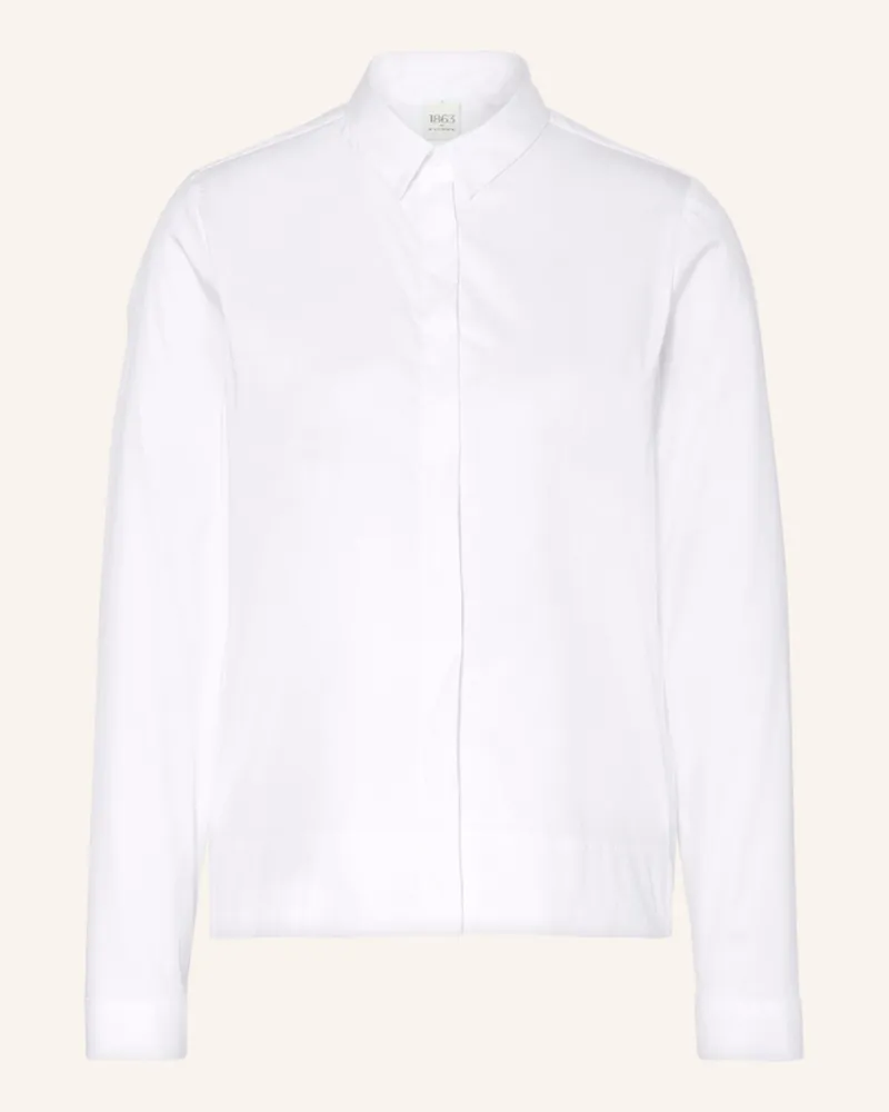 Eterna Oversized-Hemdbluse Weiss