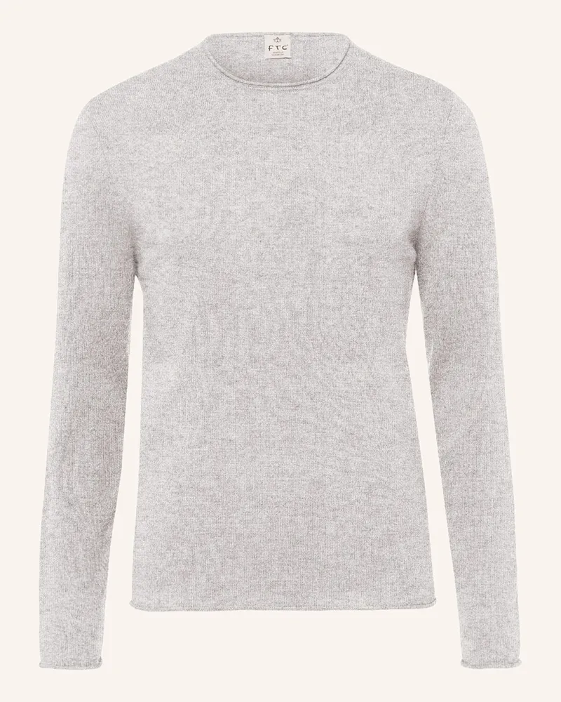 FTC Cashmere Pullover mit Cashmere Grau