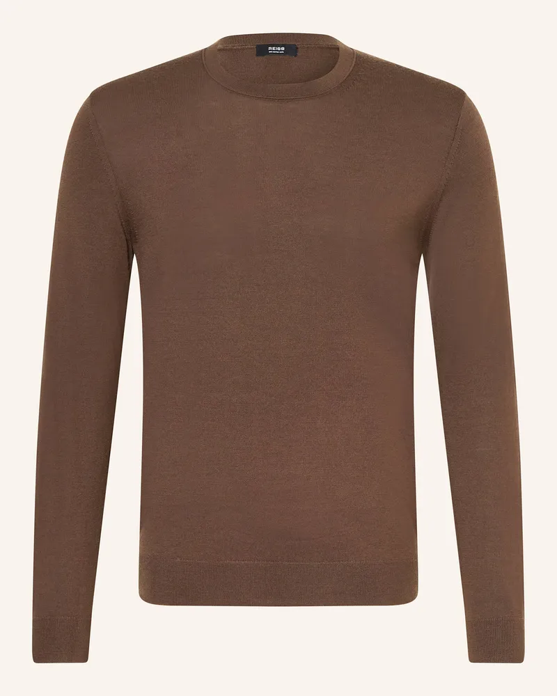 Reiss Pullover Wessex braun Dunkelbraun