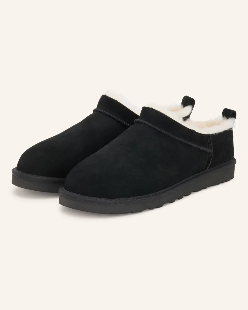 UGG Hausschuhe schwarz Schwarz
