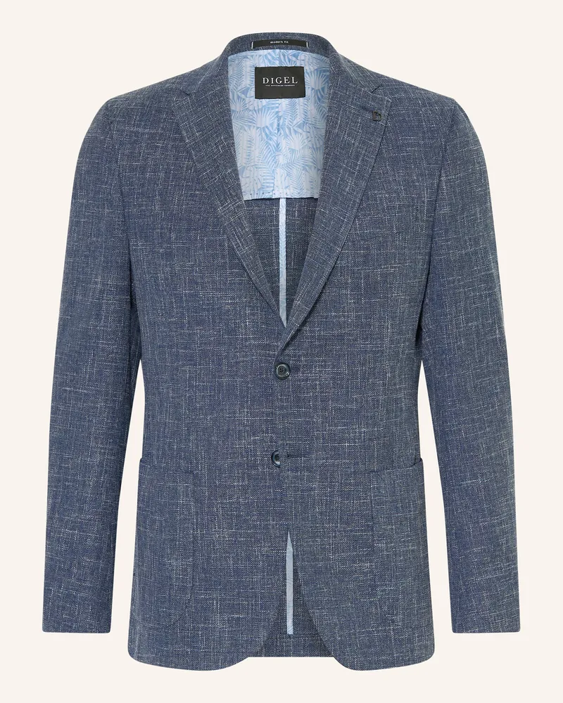 Digel Sakko Edward Modern Fit blau Blau