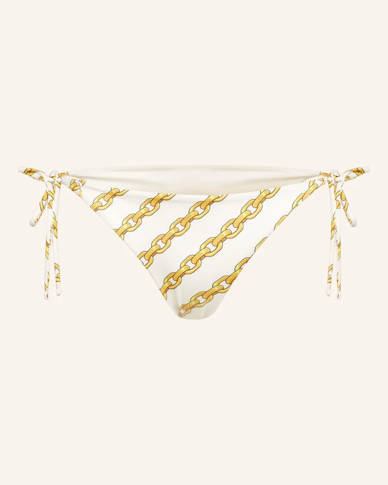 Versace Triangel-Bikini-Hose Beige