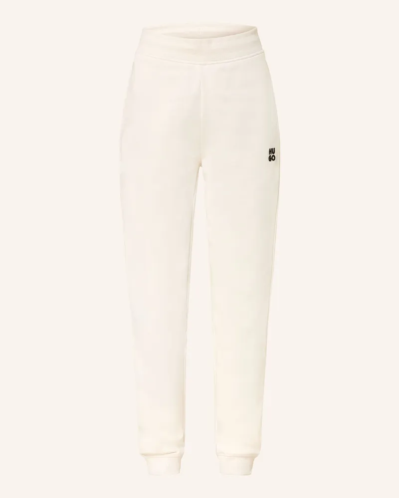 HUGO BOSS Sweatpants NELFINIA Ecru