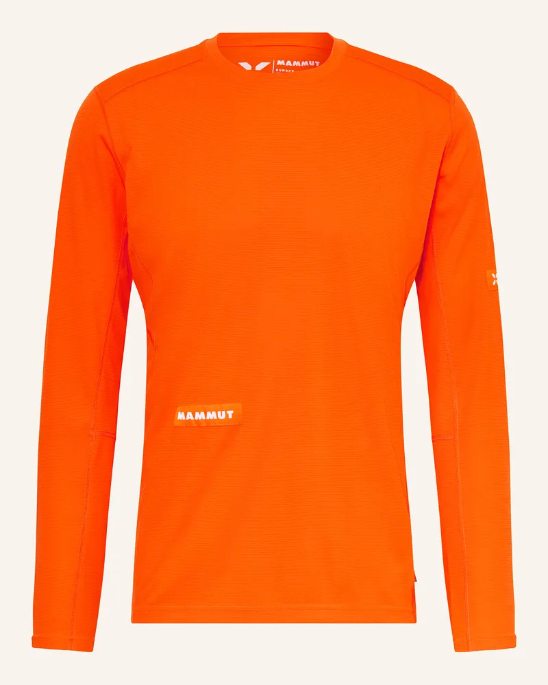 Mammut Longsleeve Eiger Nordwand orange Neonorange