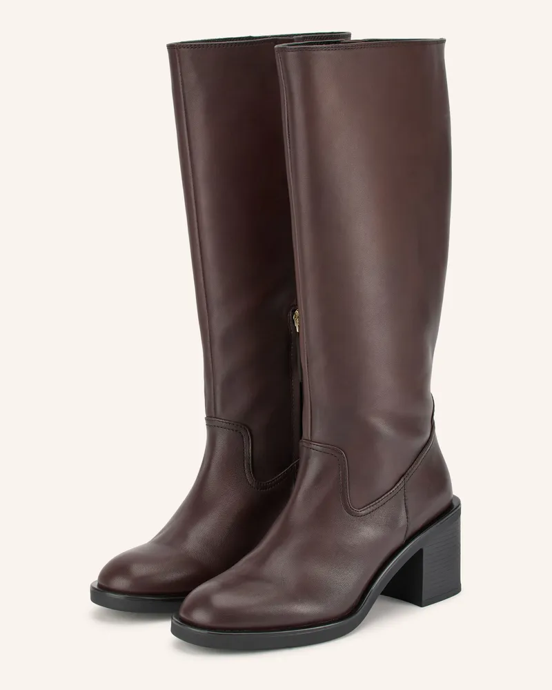 HUGO BOSS Stiefel Nalie braun Dunkelbraun
