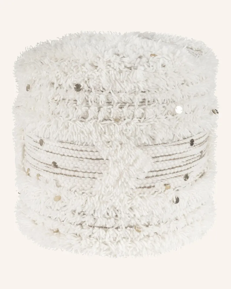 Kayoom Sitzkissen Pouf BOHIST Creme