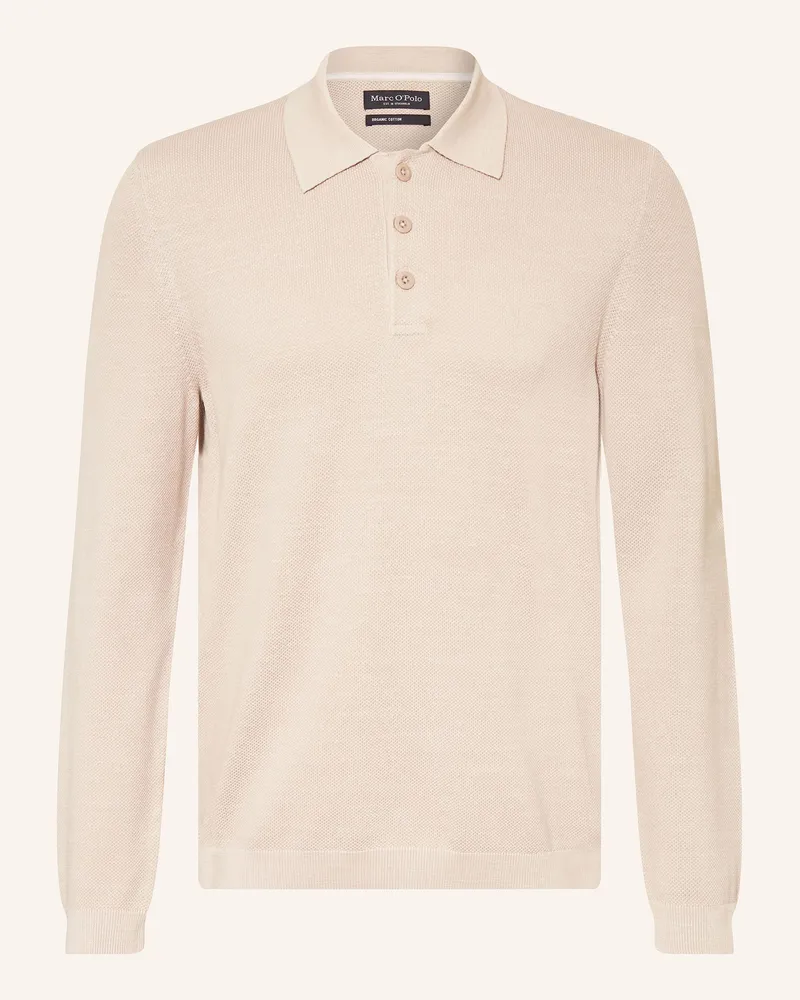 Marc O'Polo Piqué-Poloshirt Creme