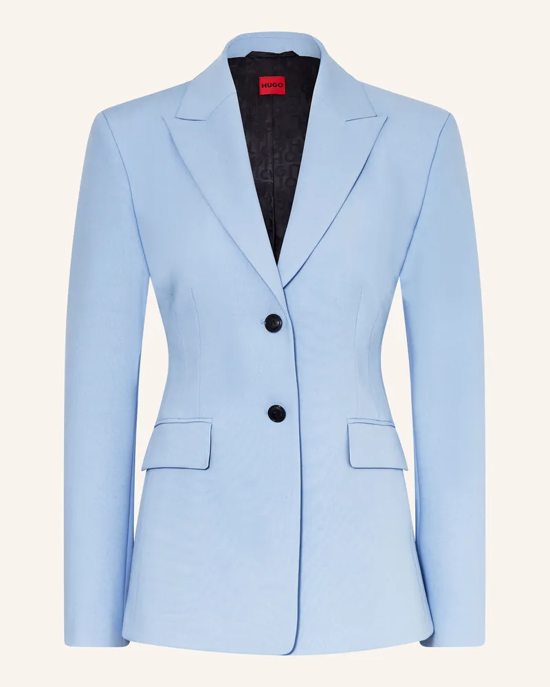 HUGO BOSS Blazer ASMALLA Hellblau