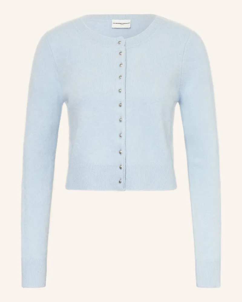 Claudie Pierlot Strickjacke blau Hellblau