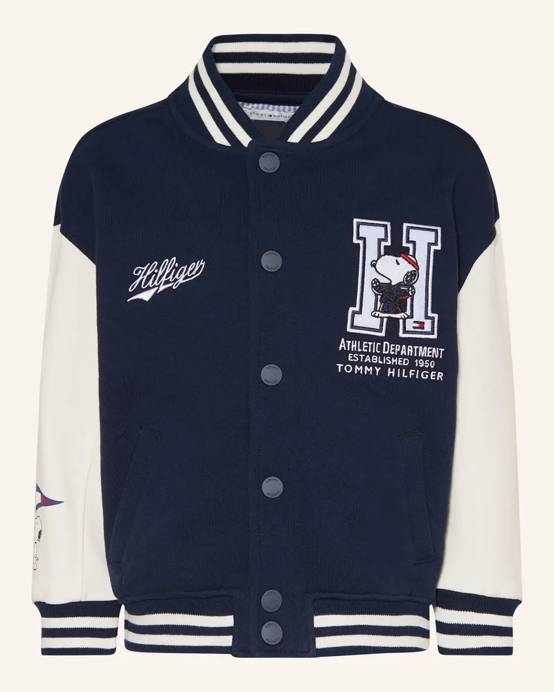 Tommy Hilfiger College-Jacke blau Dunkelblau