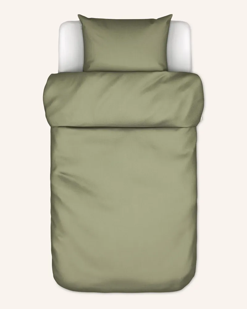 Marc O'Polo Bettwäsche Tove grau Grün