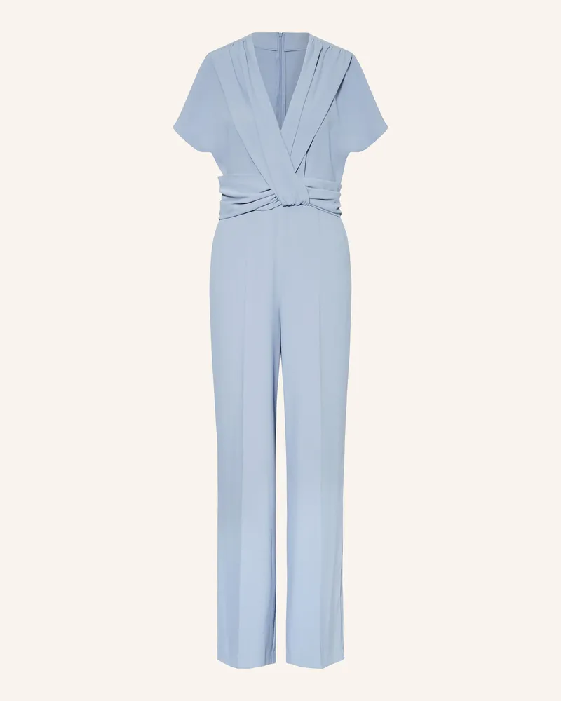 Vera Mont Jersey-Jumpsuit blau Hellblau