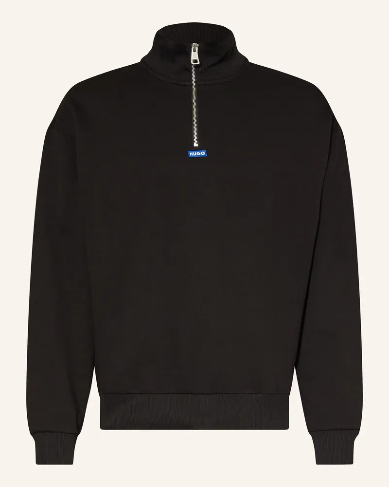 HUGO BOSS Sweat-Troyer NEELER Schwarz