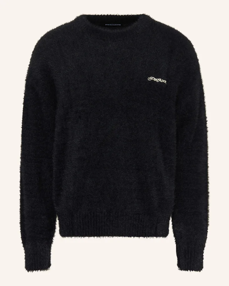 PEGADOR Pullover Vernen schwarz Schwarz