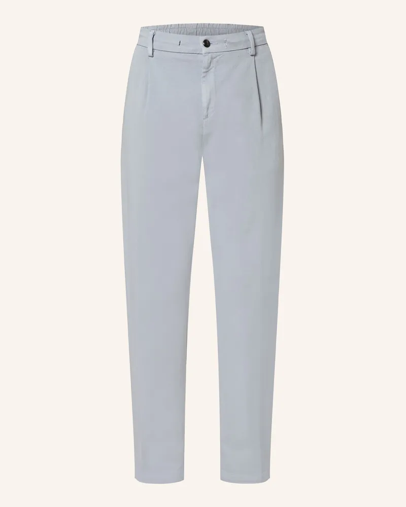 Eleventy Chino Extra Slim Fit Blaugrau