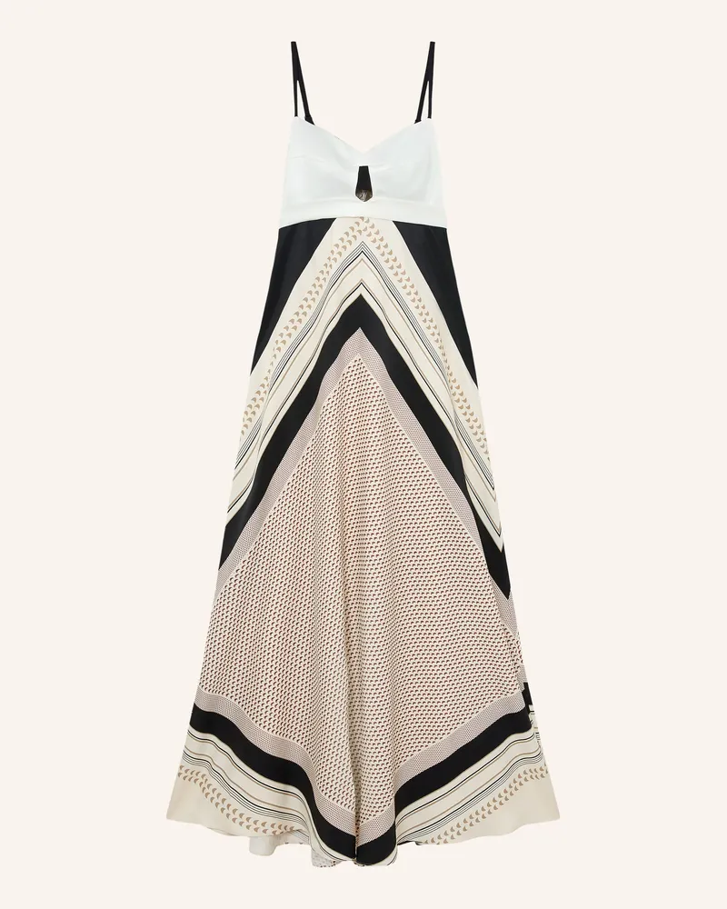 Reiss Kleid Myra schwarz Ecru