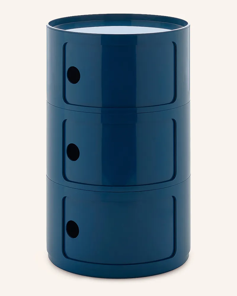 Kartell Beistelltisch COMPONIBILI Blau