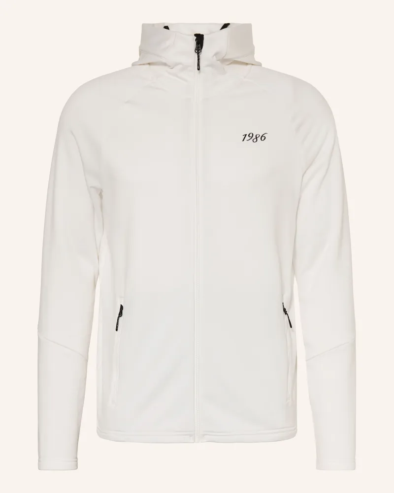 Peak Performance Midlayer-Jacke 40th Rider Zip Hood weiss Weiss