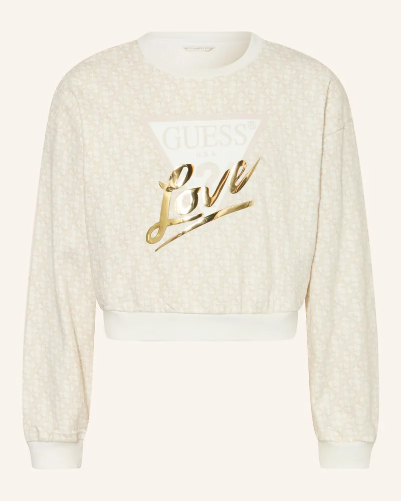 Guess Sweatshirt beige Creme