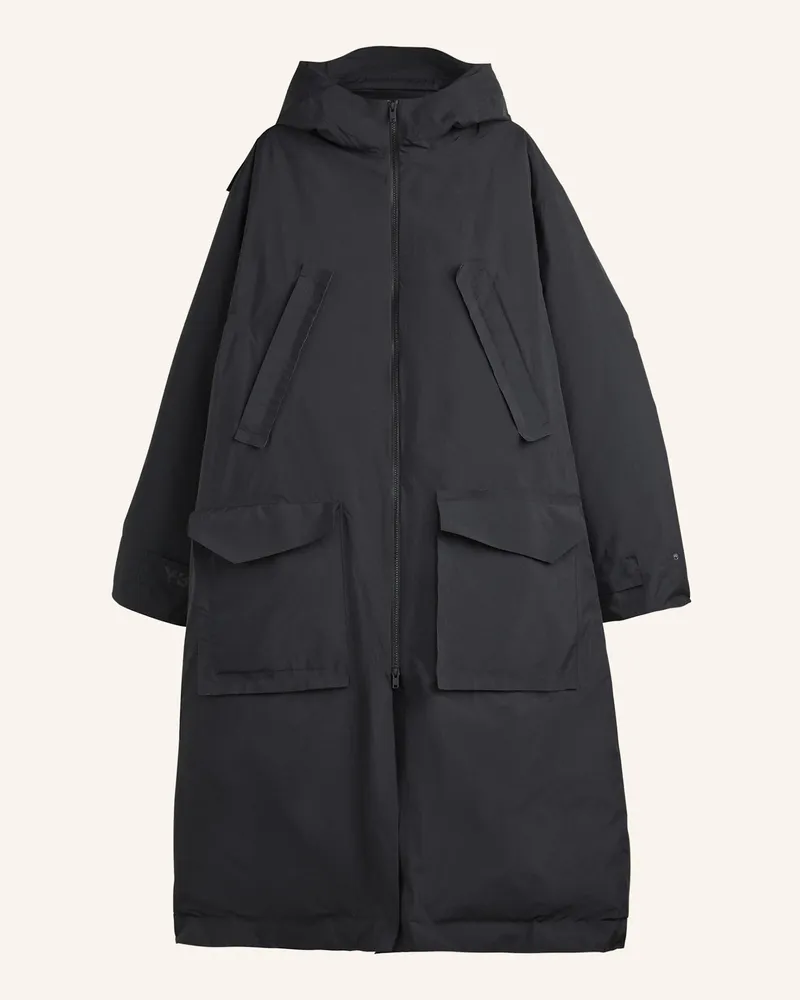 Y-3 DIE Y-3 GORE-TEX GEFÜTTERTER PARKA Schwarz