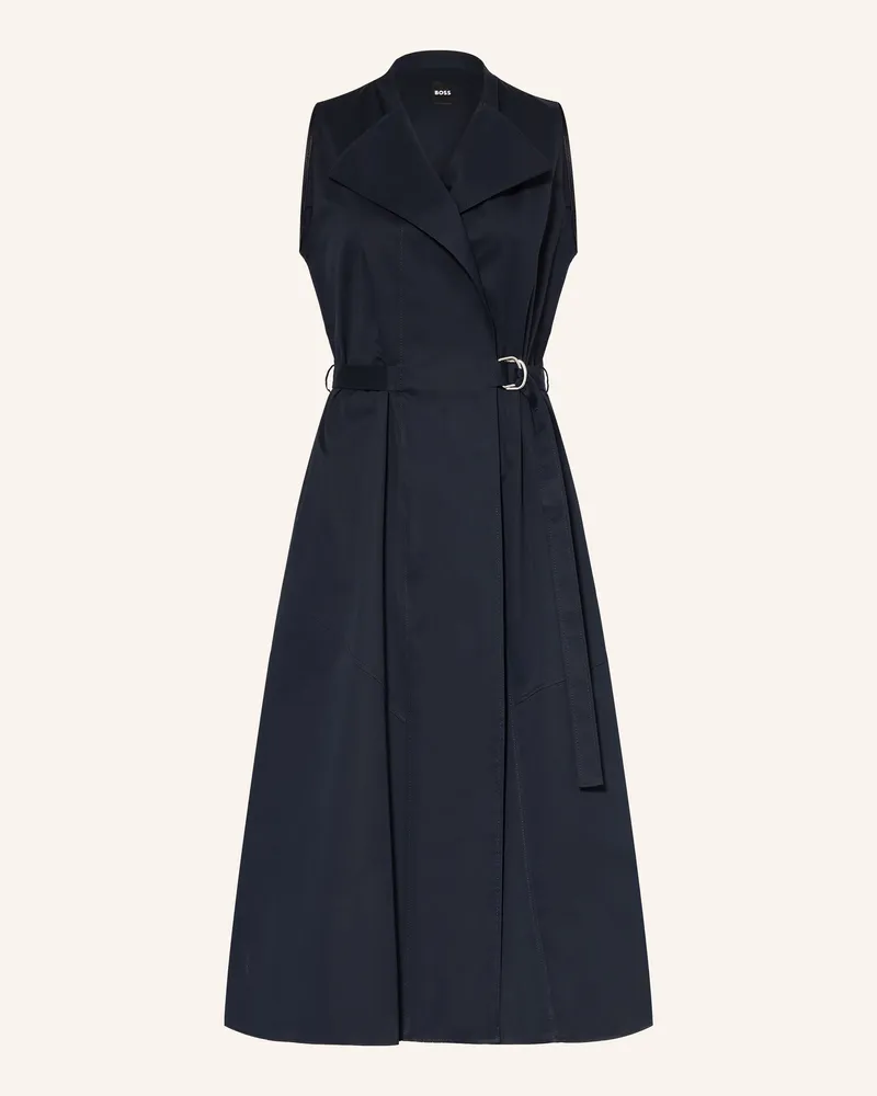 HUGO BOSS Wickelkleid Dimosa blau Dunkelblau