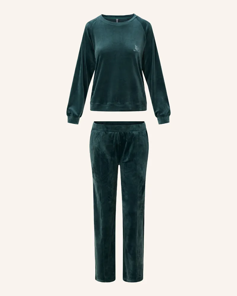 LingaDore Homewear Sweat Set gruen Dunkelgrün