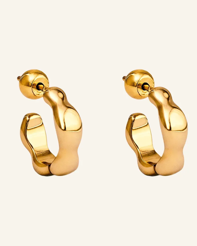 POMPIDOU Creolen Elena Flow Mini By Glambou gold Gold