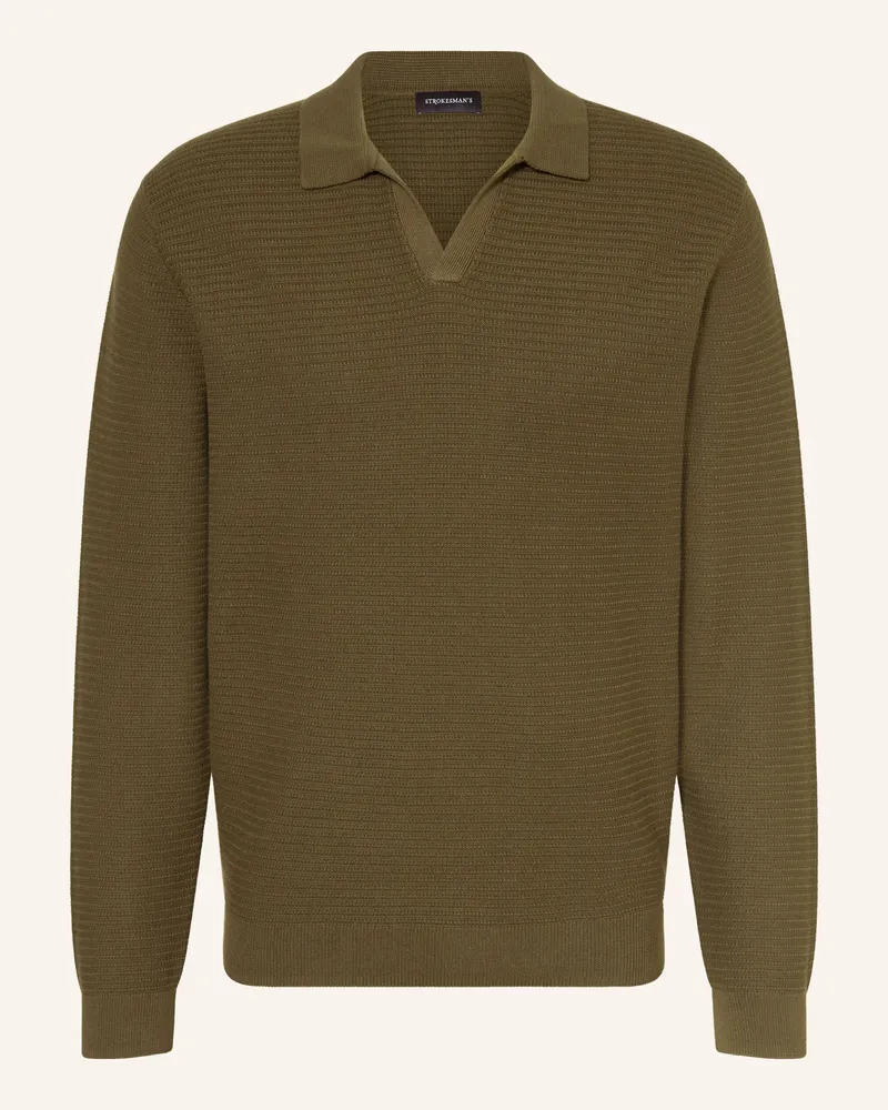 Strokesman's Strokesman Pullover gruen Oliv