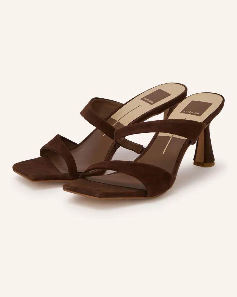 Dolce Vita Mules Icelyn braun Dunkelbraun
