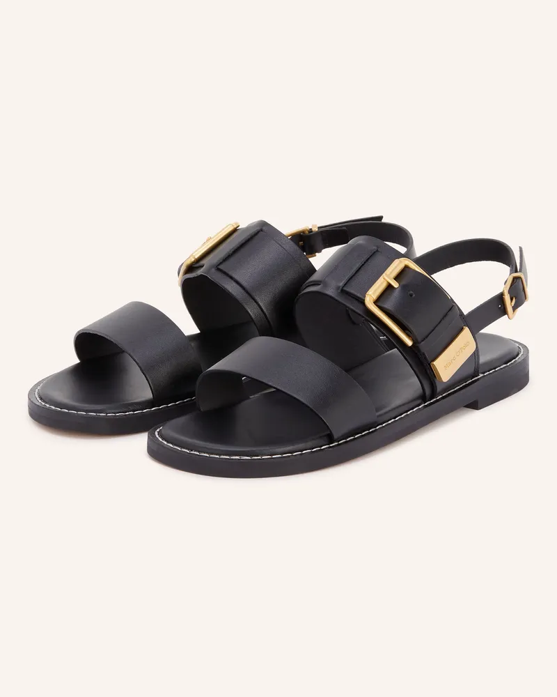 Marc O'Polo Sandalen schwarz Schwarz