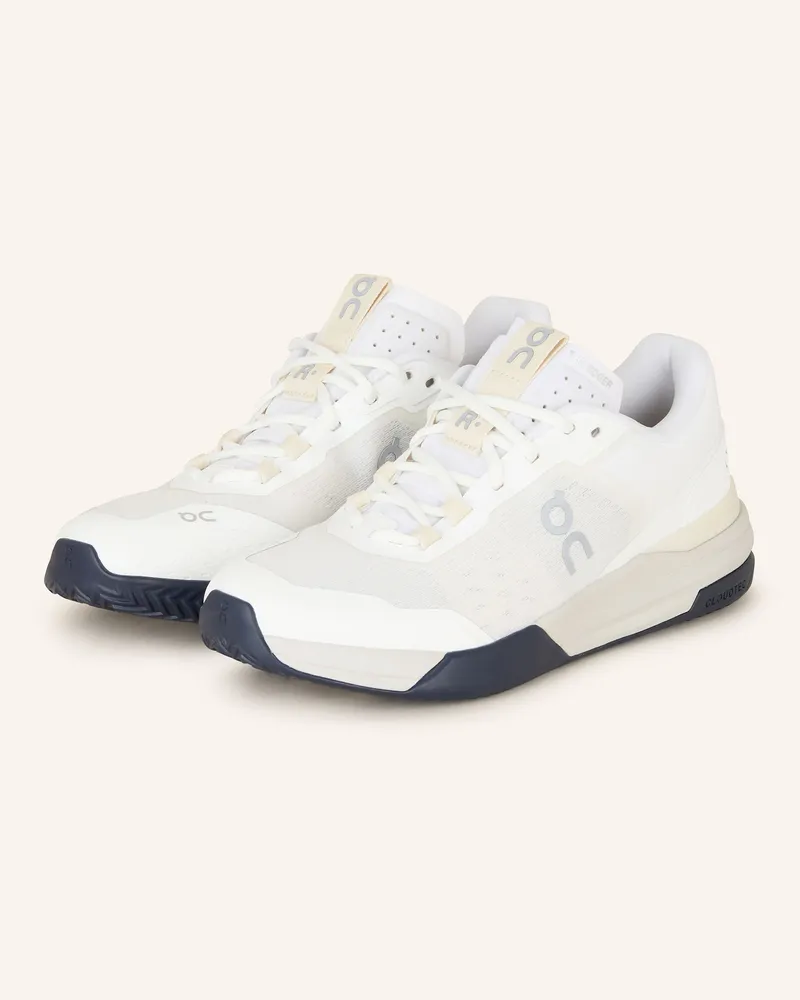 ON Tennisschuhe THE ROGER ADVANTAGE PRO CLAY Weiss