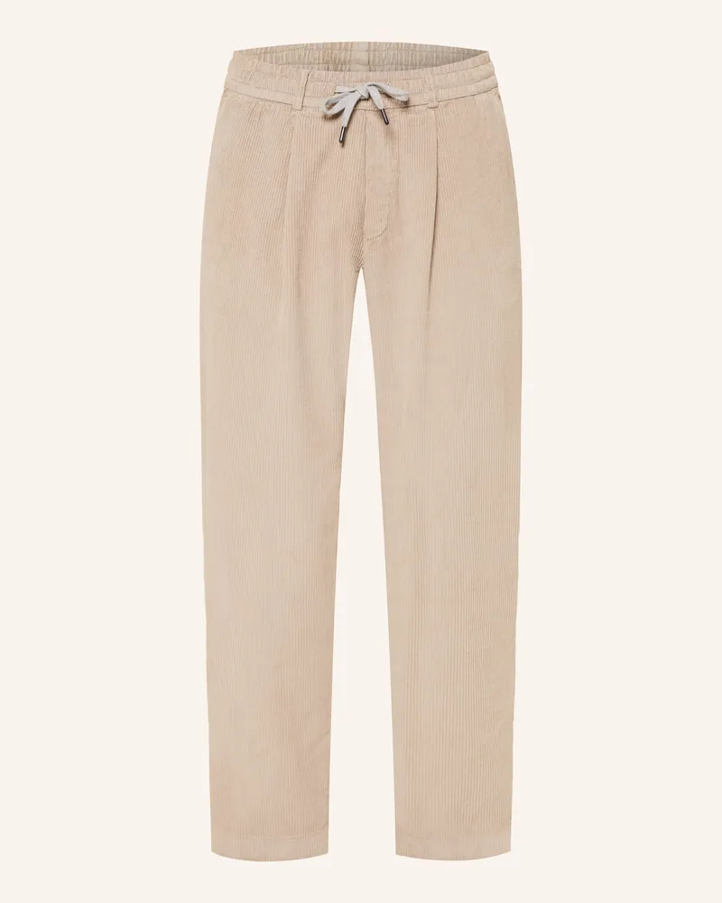 Maerz Cordhose Slim Fit Hellgrau