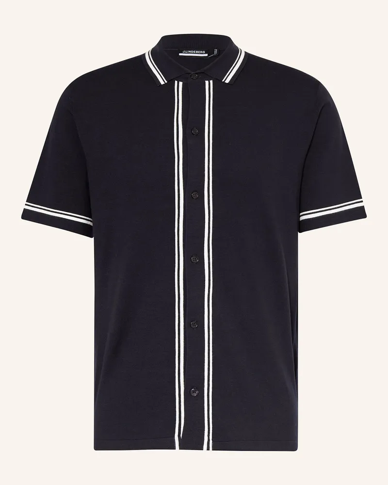 J.Lindeberg Strickjacke Dunkelblau