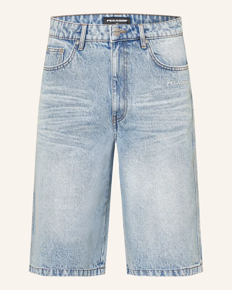 PEGADOR Jeansshorts Kolar blau 633