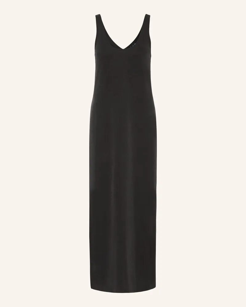 Karo Kauer Jerseykleid schwarz Schwarz