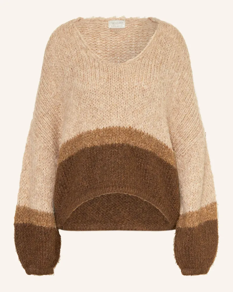 Herrlicher Pullover Anna Greta braun Camel