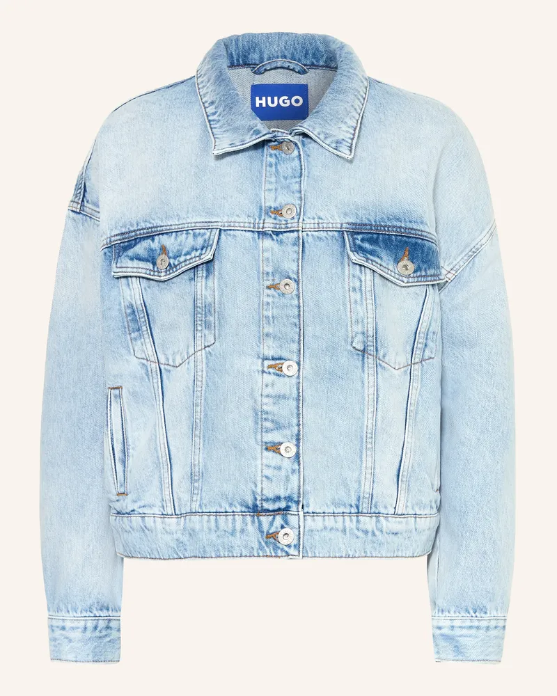 HUGO BOSS Jeansjacke Lou blau 445